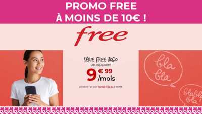 Free mobile : l'opérateur ajoute 10Go de plus à son forfait mobile en promo à moins de 10 euros !