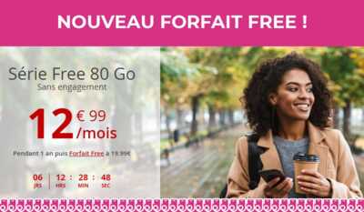 Free propose un nouveau forfait mobile moins cher dès aujourd'hui !