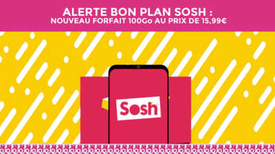Grosse baisse de prix sur la série limitée SOSH 100Go !