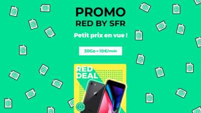 IPhone 8 offert, forfait mobile à 10€ : découvrez les bons plans de RED by SFR !