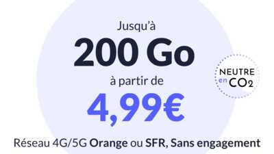 Incroyable : un forfait à prix cassés dès 4,99€ par mois sur Orange ou SFR !