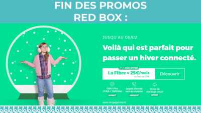 Internet pas cher : Dernier jour pour saisir les promos RED Box