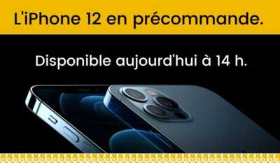 Où trouver l'iPhone 12 en précommande ? Par ici !