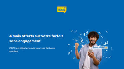 La Poste mobile vous offre votre forfait mobile jusqu'en 2024 avec sa nouvelle offre spéciale rentrée !