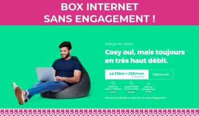 La box internet de RED by SFR est sans engagement et en promo dès 16€ !