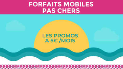 Les offres à 5€ : des prix sacrifiés pour des forfaits mobiles extras !