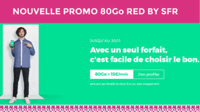 La nouvelle promo RED MOBILE est de sortie !