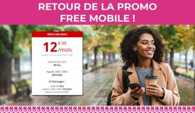 La série limitée Free Mobile est de retour pendant seulement quelques jours !