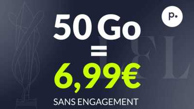 L'été sera magique avec ce forfait mobile sans engagement 50Go à 6,99 € par mois !