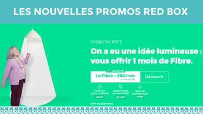 Les NOUVELLES OFFRES BOX Internet RED de décembre sont dévoilées