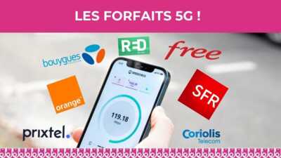 Découvrez les forfaits mobiles disponibles sur le réseau 5G