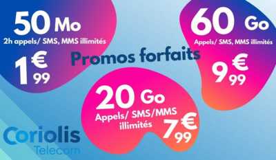 ????Forfaits mobiles illimités dès 1,99€ en promo !✨