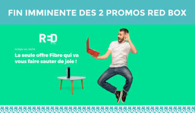 Les promos RED Box dès 16€ prennent fin ce soir !