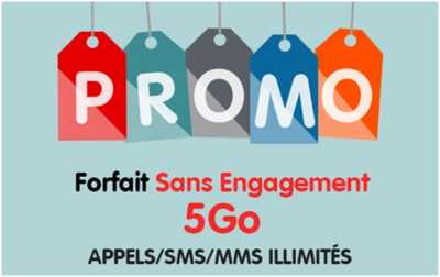 PROMO NRJ Mobile : Le forfait WOOT 5Go à 15.99 euros par mois à vie