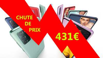 Ne ratez pas le Samsung Galaxy S20 FE 5G à 431€ seulement aujourd'hui !