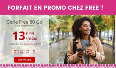 Nouveau forfait en promo chez Free Mobile !