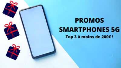 Offrez un Smartphone 5G à moins de 200€ à votre enfant à Noël !