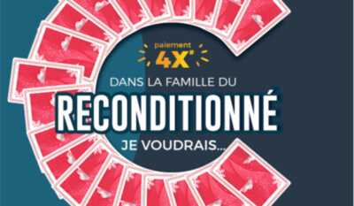 Opération spéciale iPhone reconditionné chez Cdiscount  : iPhone 7 ou iPhone 8 à prix cassé !