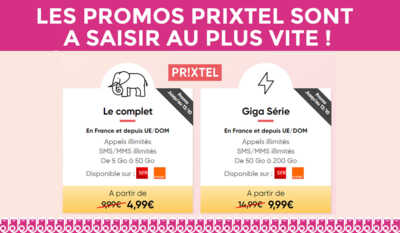 Forfait mobile de 5 à 200Go : l’offre immanquable de ce début de semaine