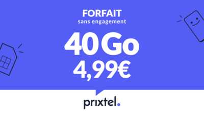Forfait Le petit 40 à 60 Go Prixtel