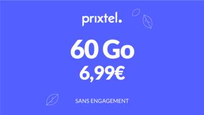 Découvrez le forfait Oxygène de Prixtel : 60 Go, écologique et flexible à Partir de 6,99 €/mois