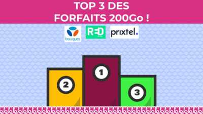 Profitez d'un maximum de data avec notre top 3 des forfaits mobiles 200Go en promo !