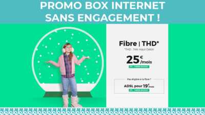 Profitez d'un mois gratuit sur la box internet sans engagement de RED by SFR