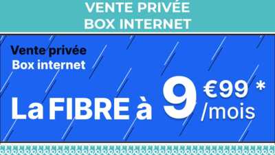 Profitez d'une box internet à moins de 10 euros grâce à notre vente privée !