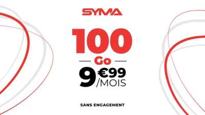 Réalisez une belle affaire avec ce forfait mobile 100 Go à 9,99 € par mois sans engagement !