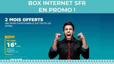 Promo exceptionnelle sur toutes les offres Internet SFR