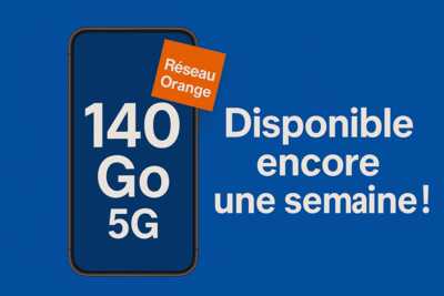 nouveau forfait 5G Youpice sur le réseau Orange
