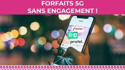 Quel forfait 5G sans engagement choisir entre Prixtel, Free Mobile ou RED by SFR ?