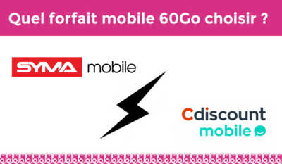Quel forfait illimité 60Go choisir ?