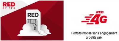 Vente privée : SFR propose 3 séries limitées 4G RED By SFR sans engagement !