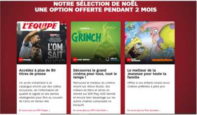 SFR vous offre 2 mois pour découvrir ses options gratuitement, et offrez la même chose à l'un de vos proches !