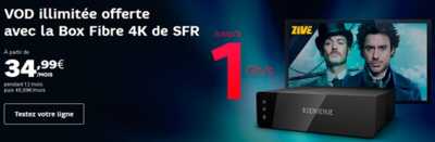 Découvrez l'offre Box Fibre Power de SFR actuellement en promo !