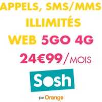 La 4G est désormais disponible chez Sosh !