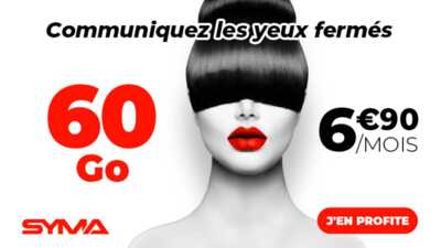 SURPRISE ! Nouveau forfait 60Go à 6,90€ à VIE chez Syma en attendant la rentrée