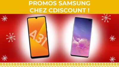 TOP AFFAIRE : jusqu'à 310 de réduction sur les Samsung Galaxy S10+ et A31 chez Cdiscount !