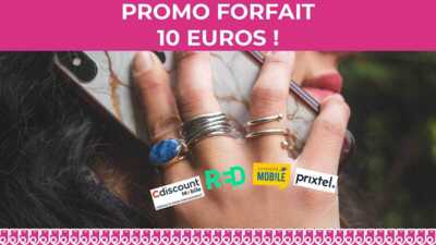 Top 4 des forfaits illimités de 1Go à 200Go à maxi 10€ par mois !