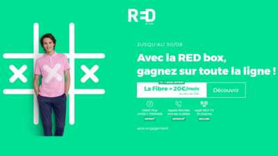 Une BOX Internet pas chère chez RED qui ne laissera personne indifférent en cette rentrée