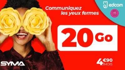 Valable à vie : Nouveau forfait mobile avec 40Go de 4G sur le réseau Orange pour moins de 5€ !