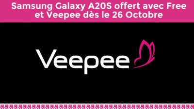 Vente privée Free avec le nouveau Samsung Galaxy A20S offert dès lundi soir !