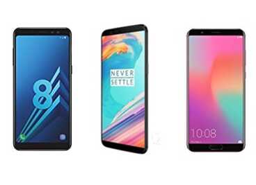 Galaxy A8 2018, OnePlus 5T ou Honor View 10 : lequel choisir ?