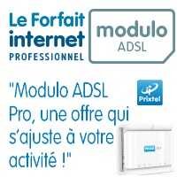 Nouveau chez Prixtel, un accès Internet avec les appels modulables pour les pros