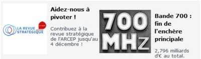 Enchères des fréquences 700Mhz : Orange se félicite en obtenant deux blocs !   
