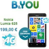 Forfait mobile B&You : Un Smartphone 4G à seulement 199€ !