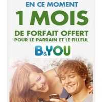 Le parrainage est de retour chez B&You, jusqu’à un an de forfait offert !