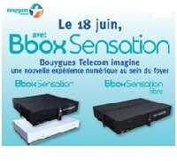 La Bbox sensation inaugure la nouvelle ère du Tripleplay chez Bouygues Telecom