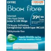 Bbox Fibre :  Appels illimités vers les mobiles